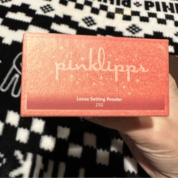 Pinklipps setting powder. Color 25G banana. Never used still in box - Picture 5 of 7